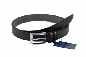 Curea barbati eleganta din piele naturala (culoare neagra) CK300N